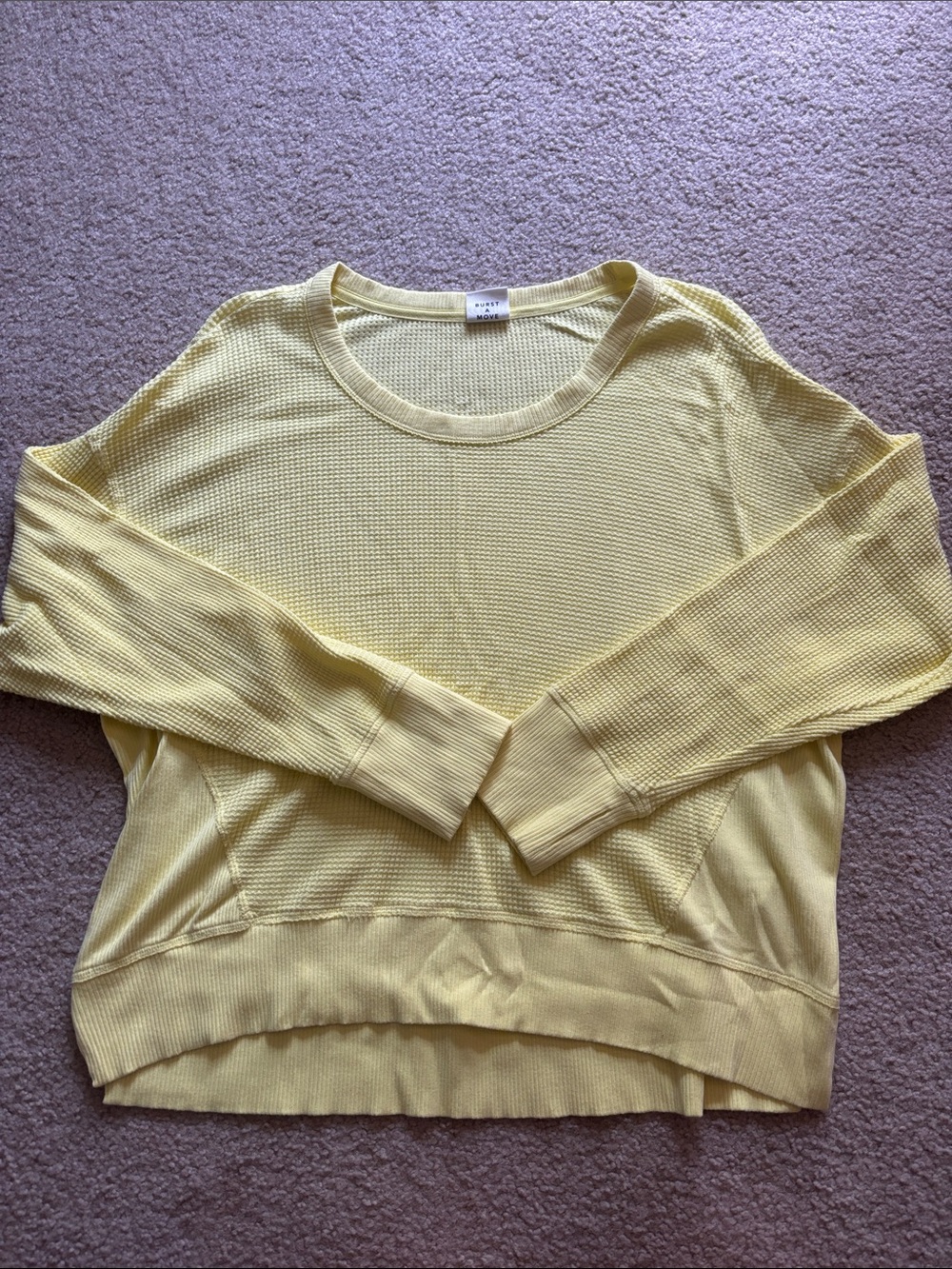Light Yellow Women’s Knit Sweater